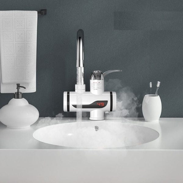 (nw000403) Electric Water Heating Faucet ,tap For Kitchens And Bathrooms | Display | Hot Water (without Shower )