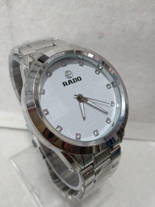 Rado Men’s Formal Wrist Watch With Stainless Steel Chain | Best Quality Rado Watch For Men’s – Men’s Watches – Wrist Watch For Men – With Random Box