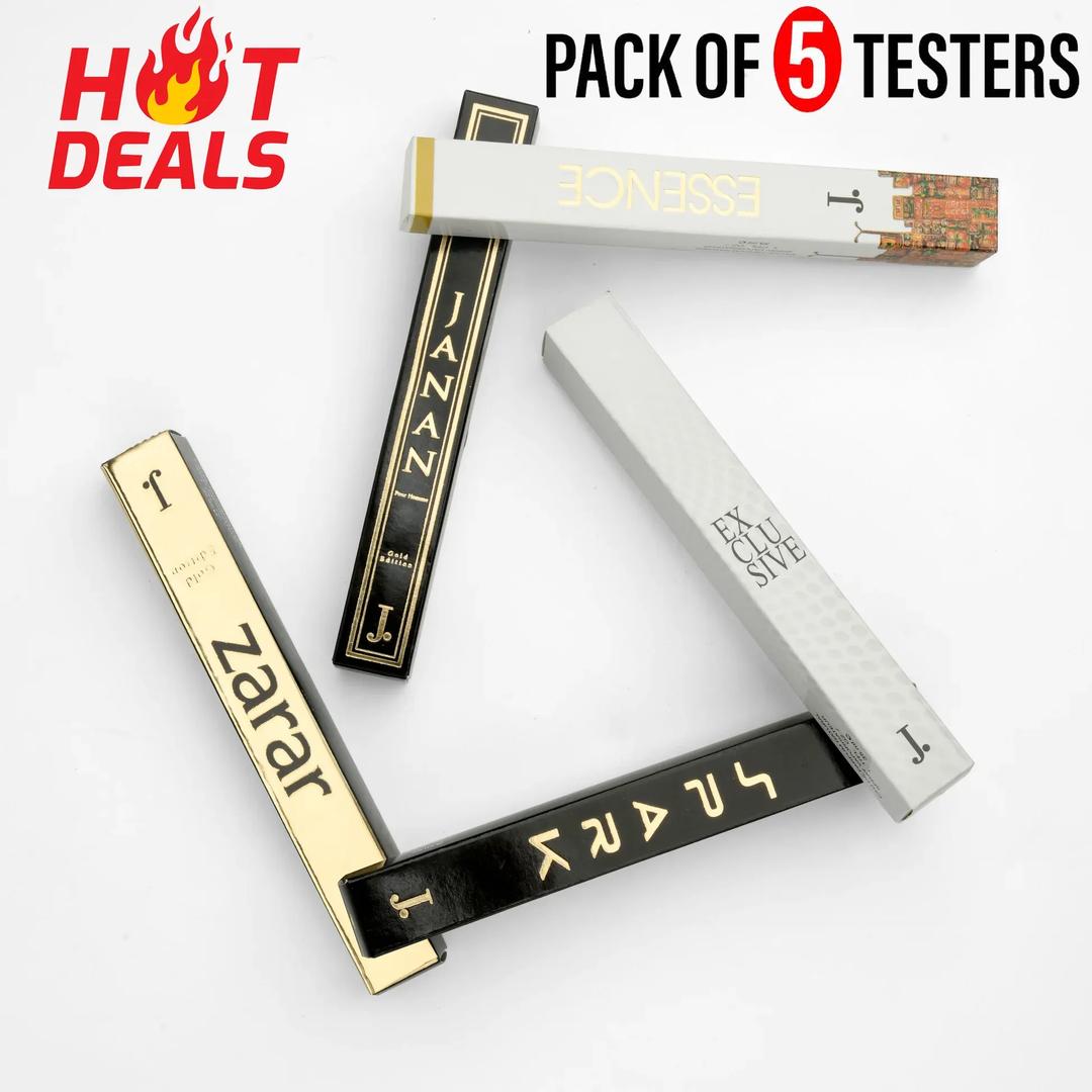 j. perfume pack of 5