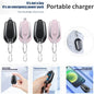 Iphone Keychain Phone Charger Emergency Power Banks Retractable Plug Power Fast Charging
