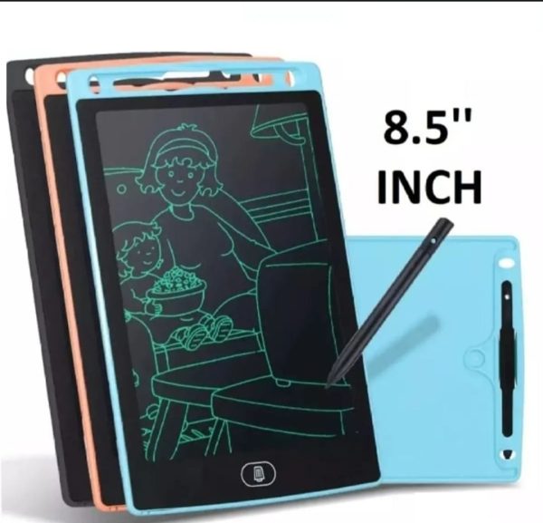 Writing Tablet For Kids – Digital Drawing Pad With Erasable Screen, Reusable Writing Board For Drawing, Doodling, And Learning (random Color)