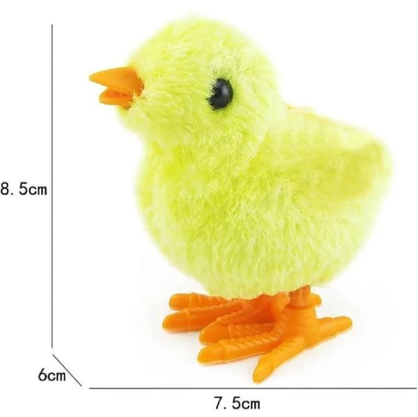 Pack Of 2 Chicken Chick’s Walking Toys – Lovely Chick Walking Toy,wind Up Jumping Yellow Baby Chick Chicken