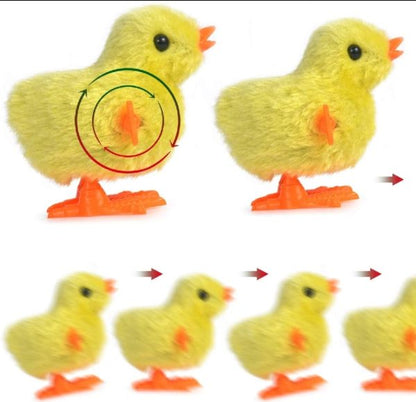 Pack Of 2 Chicken Chick’s Walking Toys – Lovely Chick Walking Toy,wind Up Jumping Yellow Baby Chick Chicken