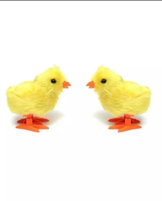 Pack Of 2 Chicken Chick’s Walking Toys – Lovely Chick Walking Toy,wind Up Jumping Yellow Baby Chick Chicken