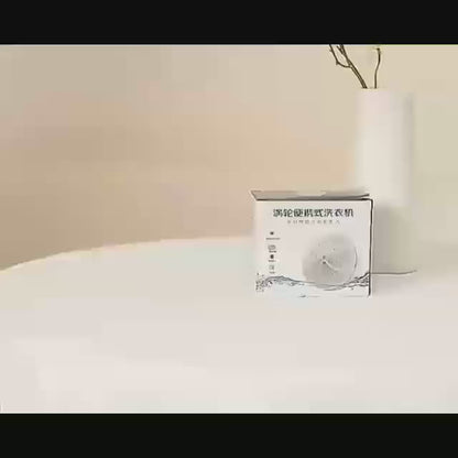 Portable Usb Travel Turbo Mini Washer | Ultrasonic Rotating Turbine Washing Machine For Socks Underwear Dishes Clothes