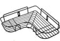 Pack Of 2 Shower, Bathtub, And Toilet Durable & Rustproof Corner Storage Organizer