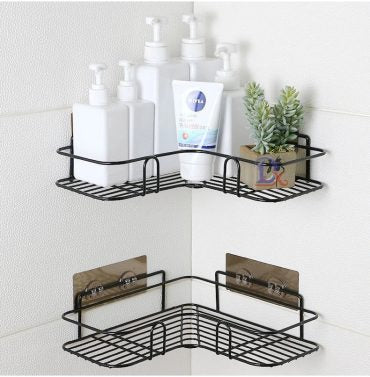 Pack Of 2 Shower, Bathtub, And Toilet Durable & Rustproof Corner Storage Organizer