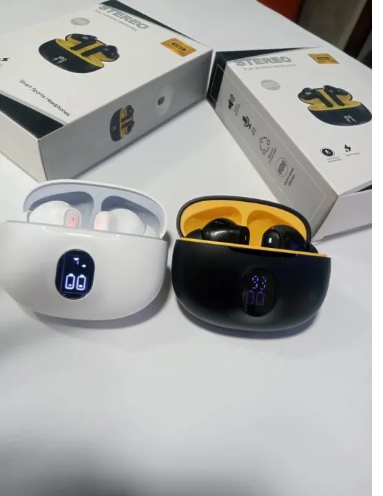 TWS T18 Wireless Earbuds with LED Display ENC Noise Cancellation HiFi Stereo Bluetooth Earbuds